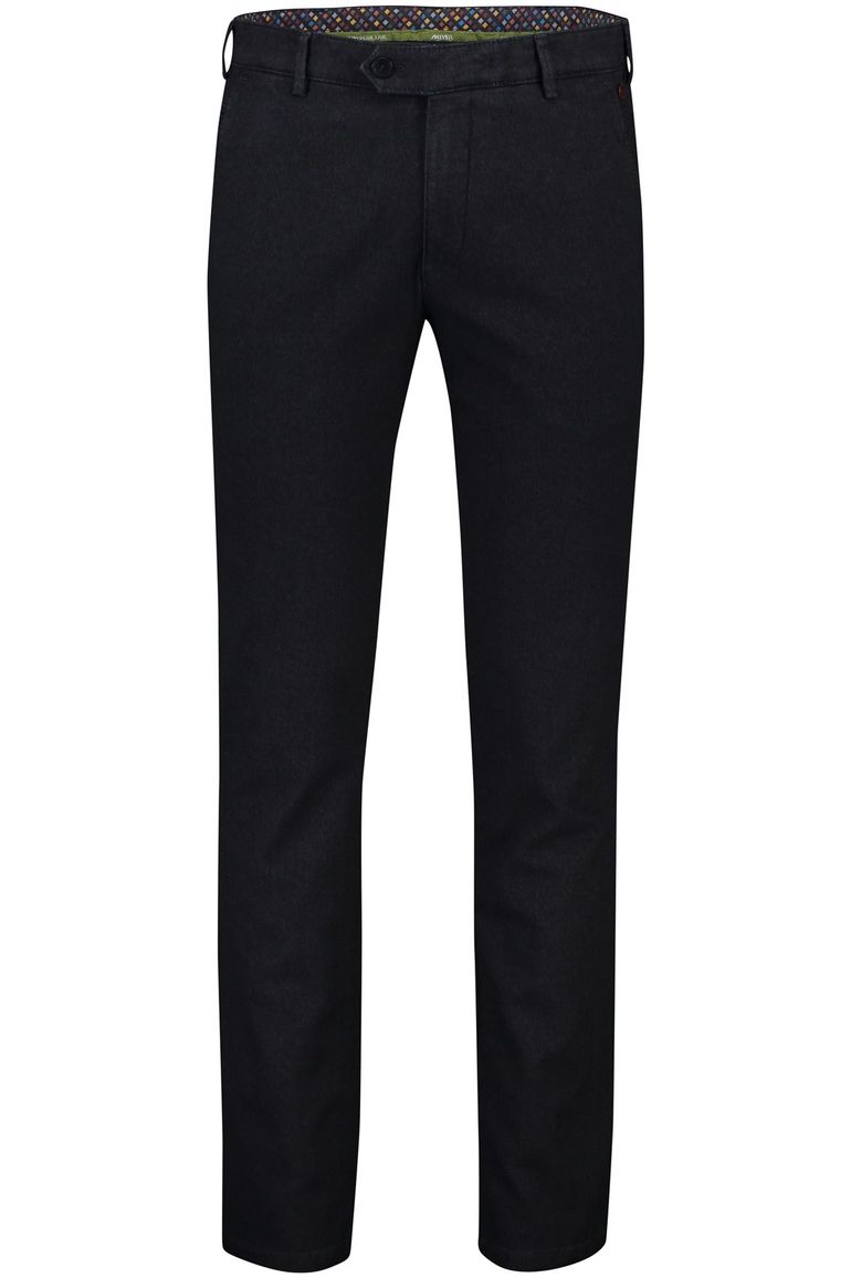 Meyer chino Bonn perfect fit zwart