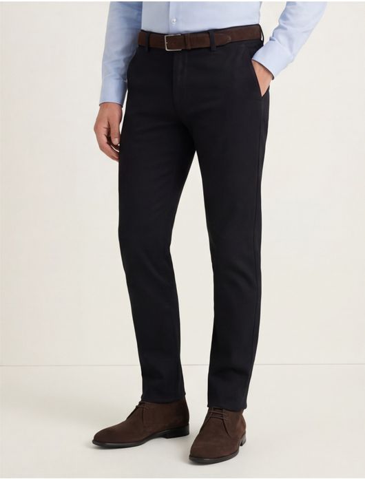 Meyer chino Bonn perfect fit zwart