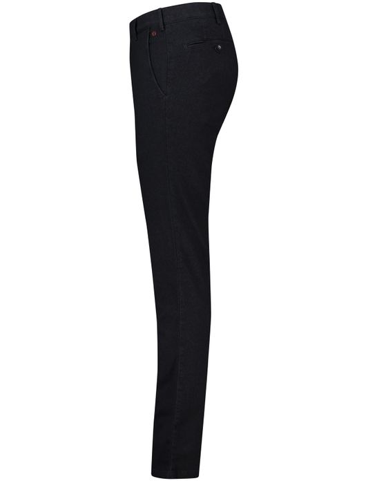 Meyer chino Bonn perfect fit zwart