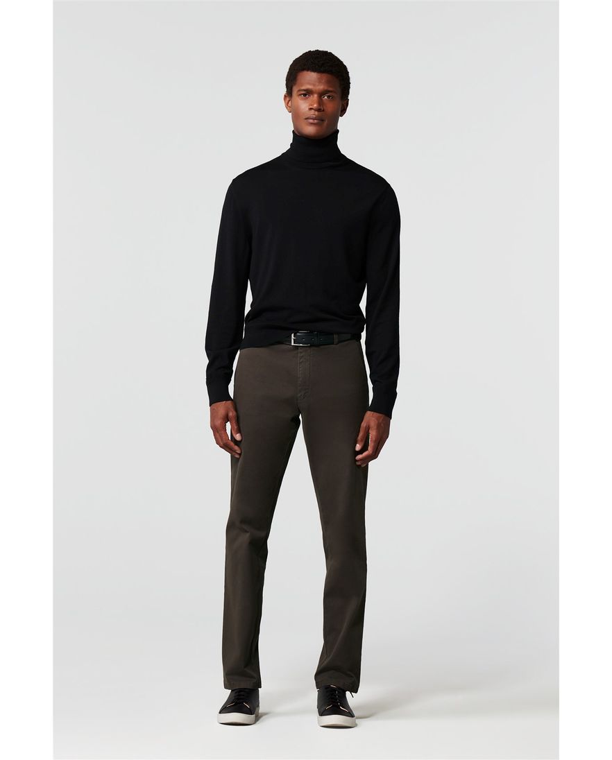 Meyer broek bruin katoen perfect fit