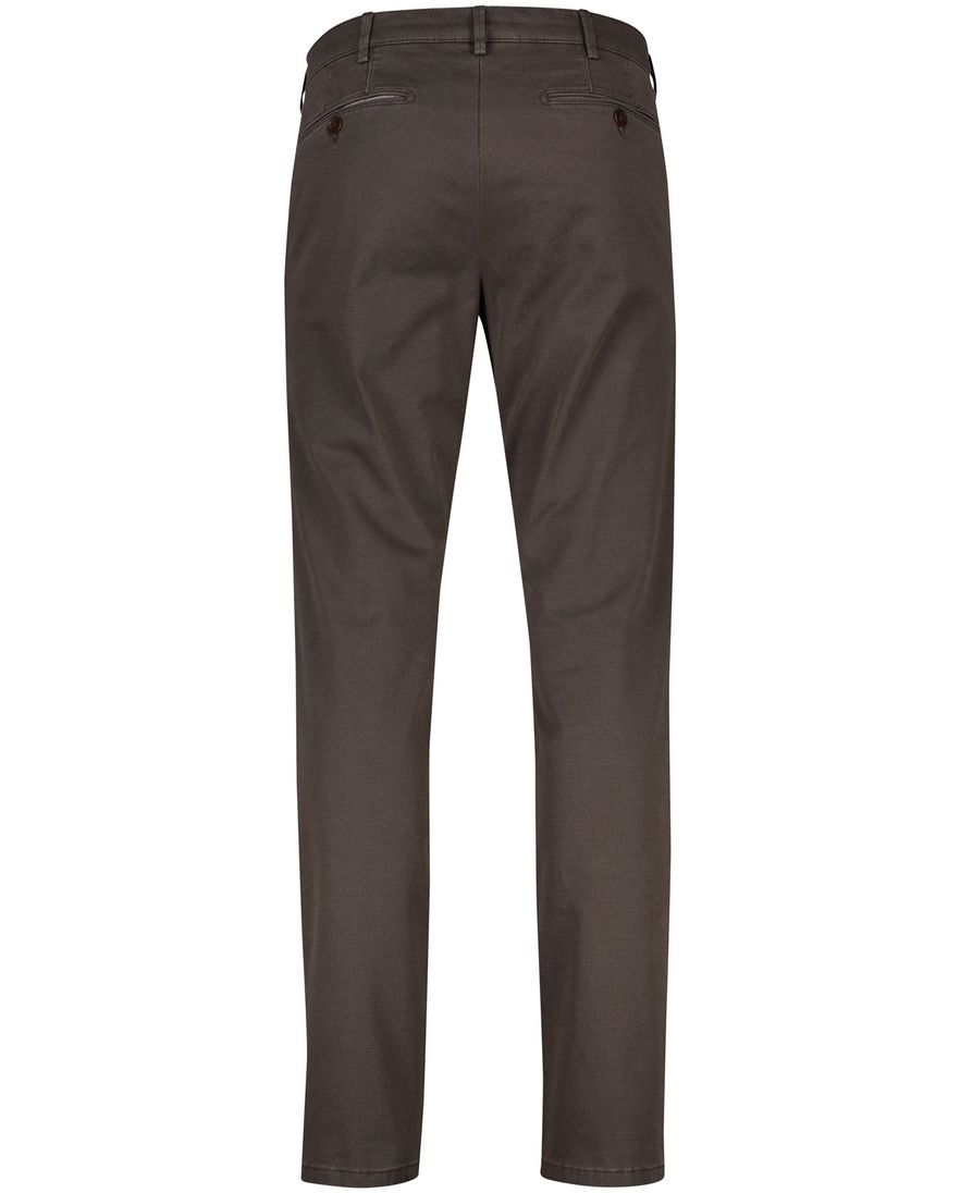 Meyer broek bruin katoen perfect fit