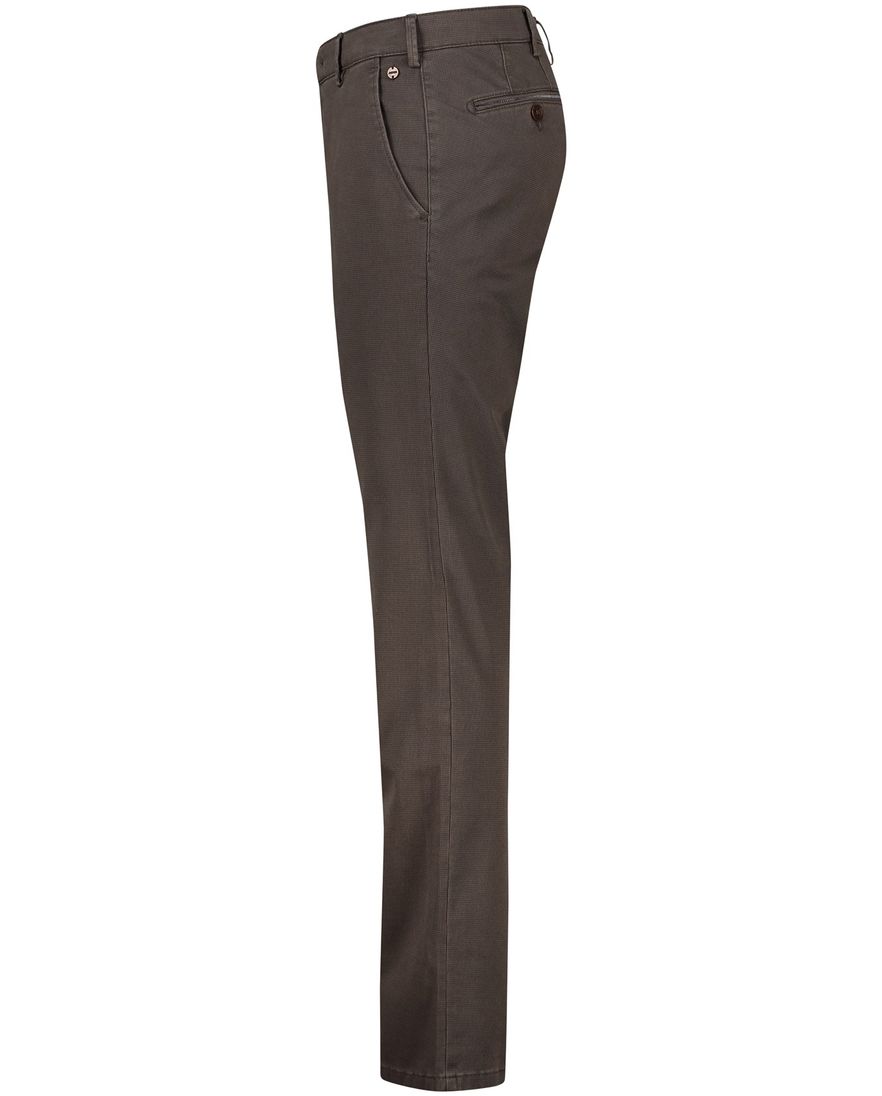 Meyer broek bruin katoen perfect fit