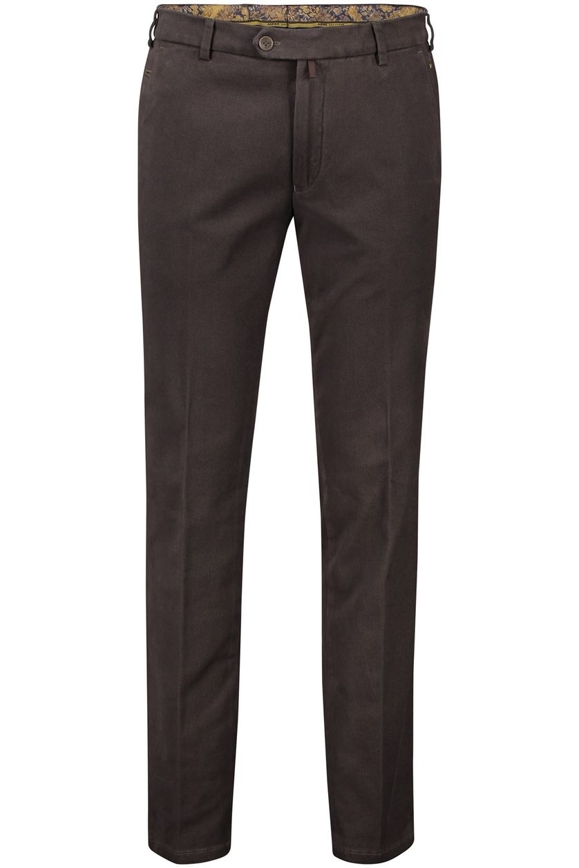 katoenen broek Meyer Bonn bruin