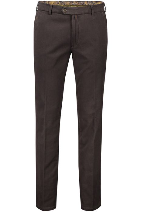 Meyer Bonn katoenen broek bruin
