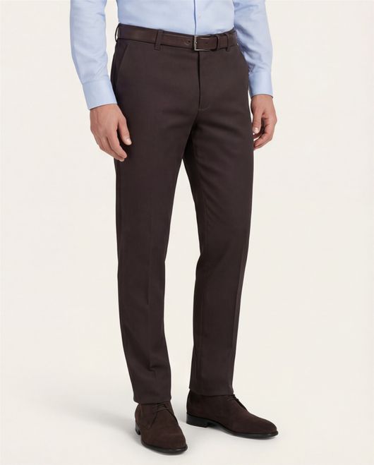 Meyer Bonn katoenen broek bruin