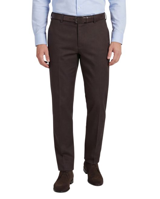 Meyer Bonn katoenen broek bruin