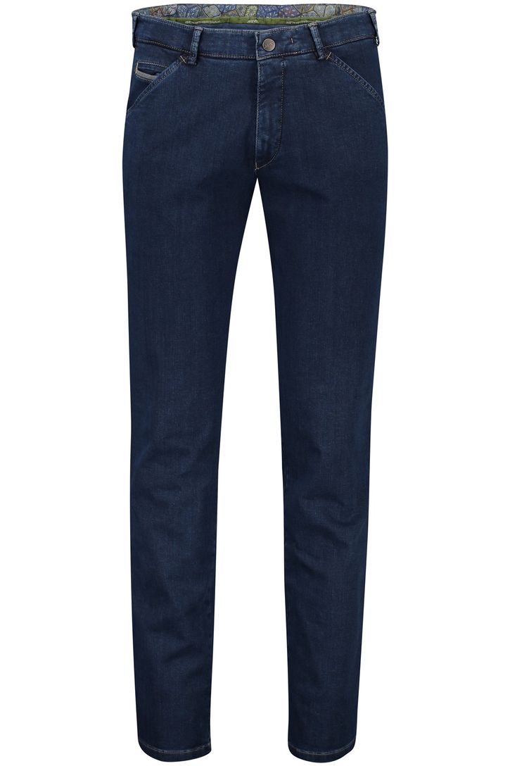 Meyer chicago perfect fit katoenen jeans blauw