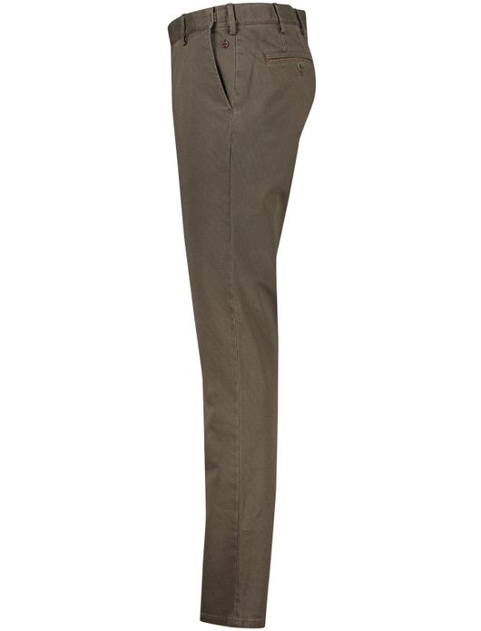 Meyer Pantalon katoen bruin