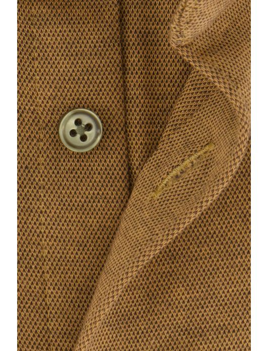 Desoto overhemd bruin katoen