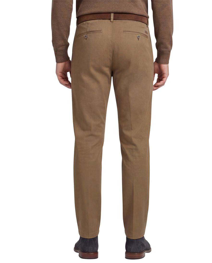 Hiltl lichtbruine chino effen