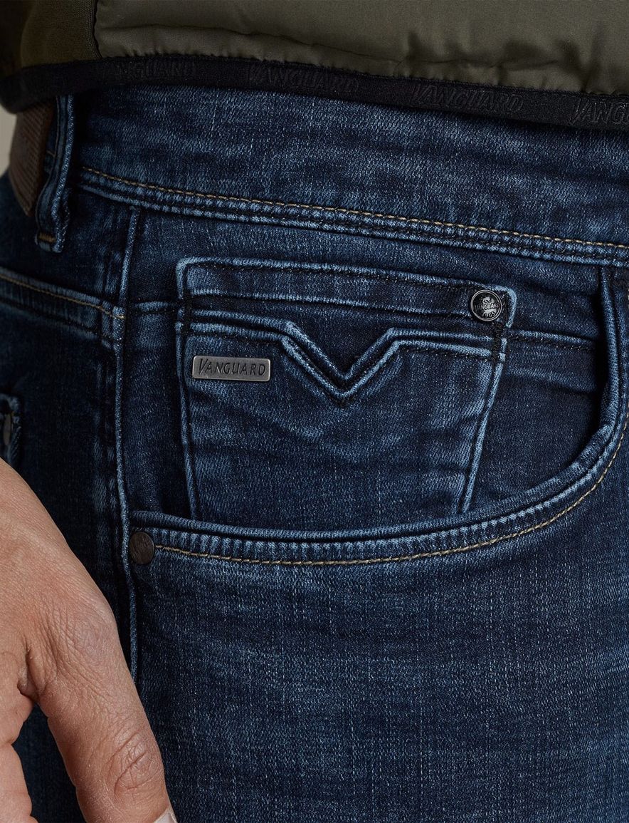 jeans donkerblauw Vanguard V12