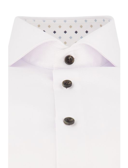 John Miller overhemd wit tailored fit