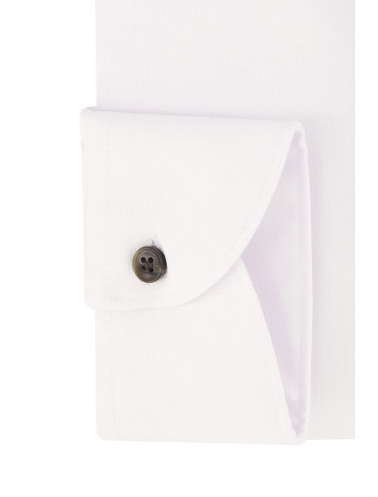 John Miller overhemd wit tailored fit