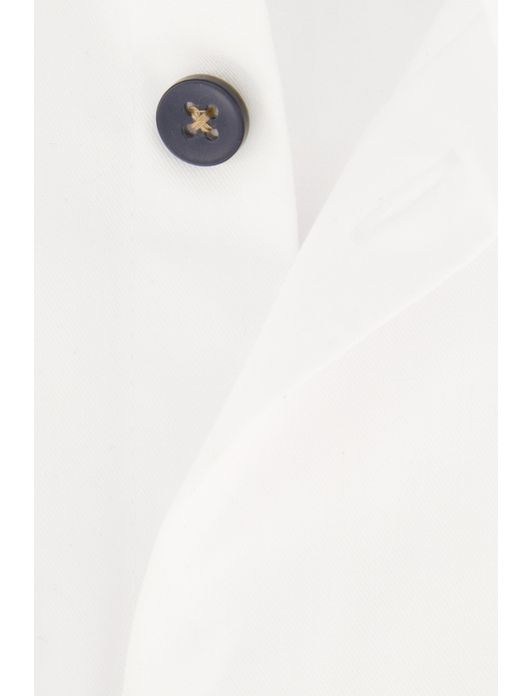 Ledub overhemd wit Modern Fit