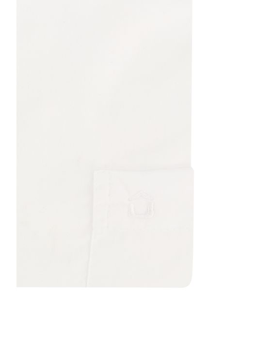 Ledub overhemd wit Modern Fit