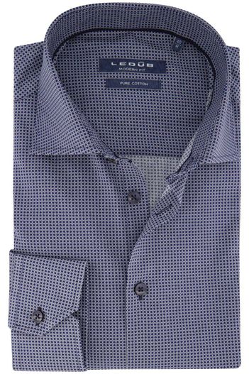 Ledub Ledub Shirt dress ml 5 Donkerblauw