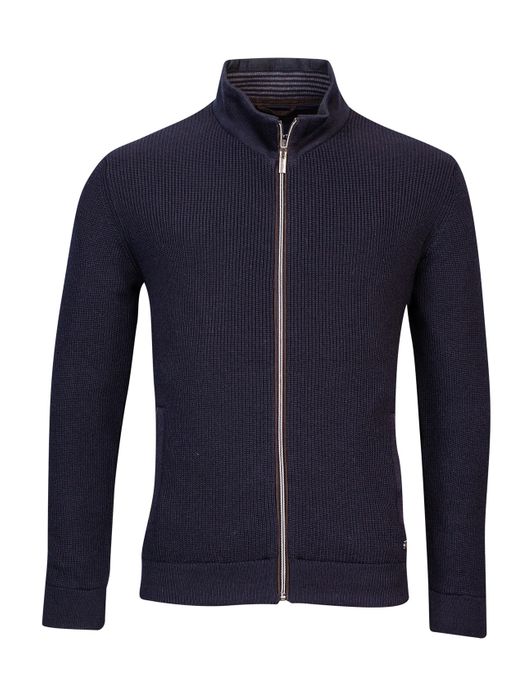 Baileys vest donkerblauw opstaande kraag