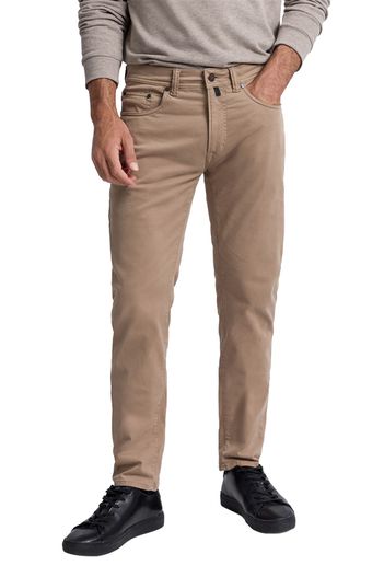 Pierre Cardin Katoenen Pierre Cardin jeans beige effen Big & Tall