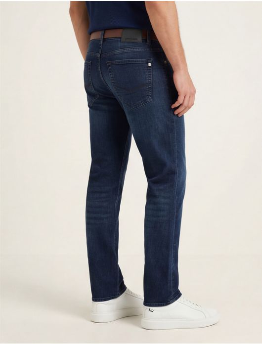 Pierre Cardin Lyon Tapered Fit jeans donkerblauw
