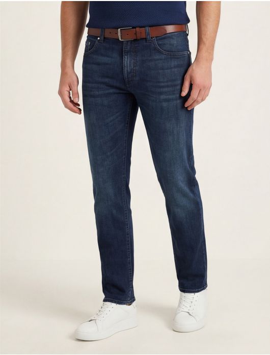 Pierre Cardin Lyon Tapered Fit jeans donkerblauw