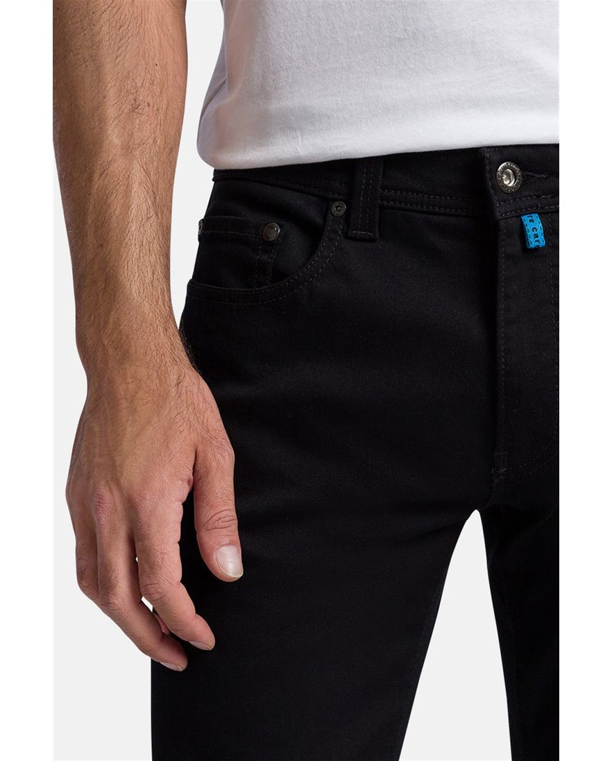 Pierre Cardin jeans zwart Lyon katoen