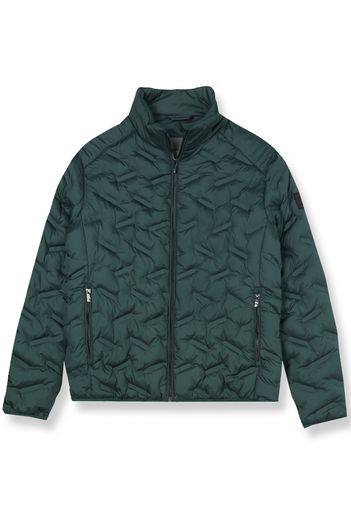 Pierre Cardin Pierre Cardin gewatteerde tussenjas normale fit groen