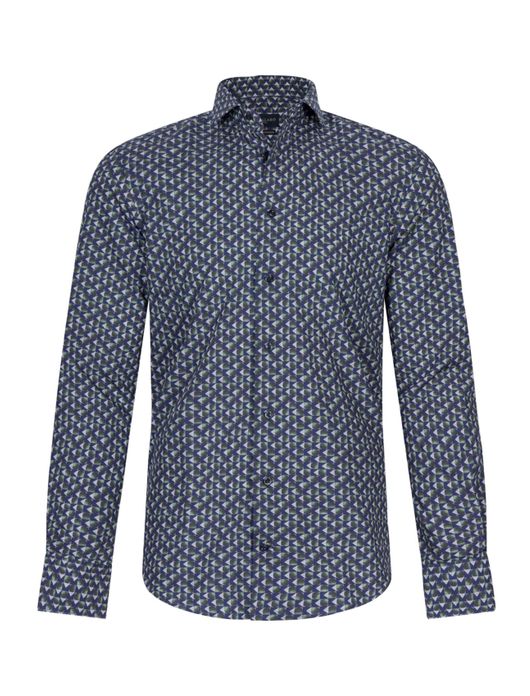 Cavallaro overhemd Cesario groen geprint