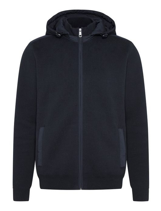 Heren vest donkerblauw