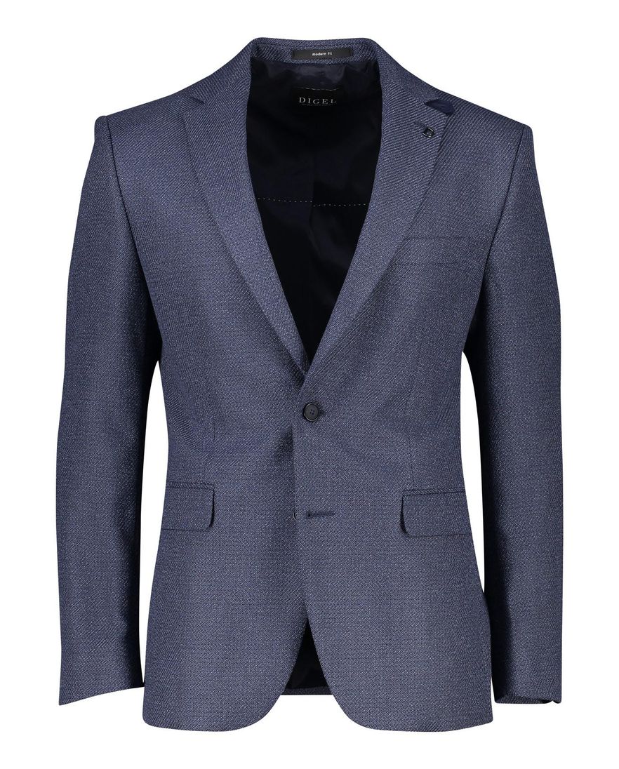 Digel colbert blauw geprint Ezzo-G