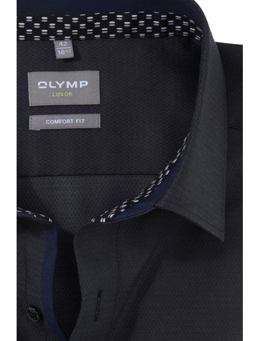 Olymp overhemd grijs Comfort Fit