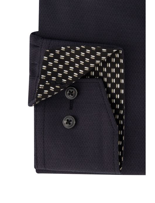 Olymp overhemd grijs Comfort Fit