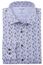 Olymp overhemd Luxor modern fit donkerblauw geprint