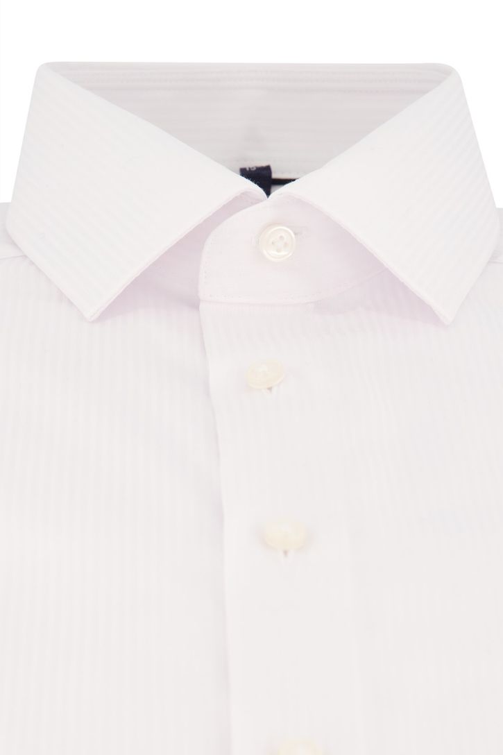 Olymp Luxor Modern Fit business overhemd wit effen katoen normale fit