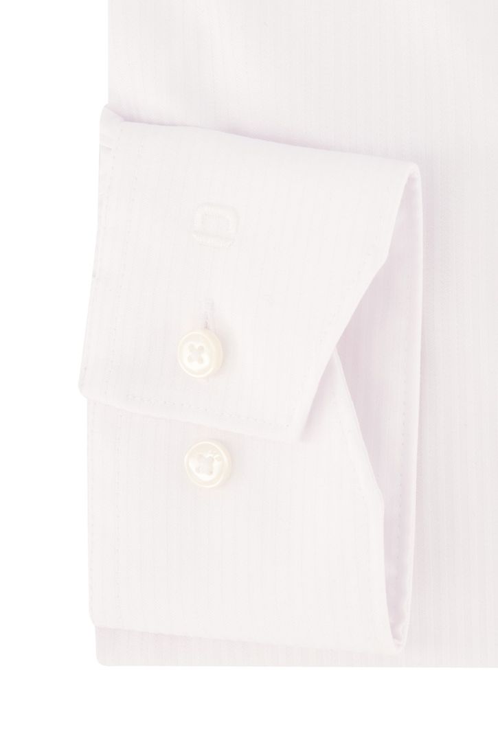 Olymp Luxor Modern Fit business overhemd wit effen katoen normale fit