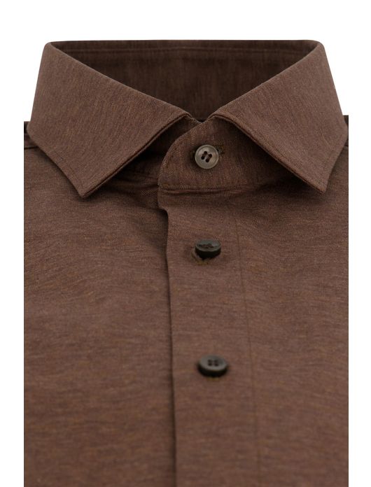 Olymp overhemd level 5 five bruin