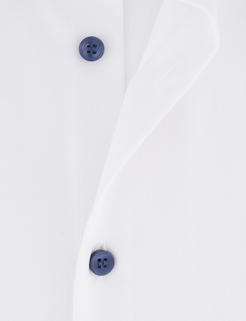 business overhemd Olymp No Six 24/7 super slim wit