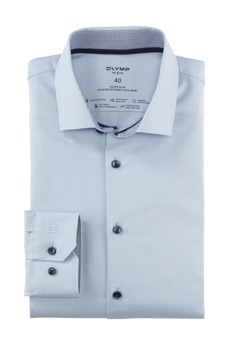 Olymp overhemd lichtblauw ml7