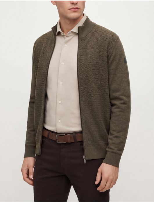 State of Art Vest olive 100% katoen