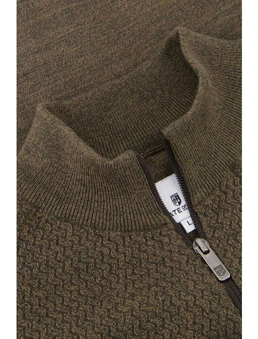 State of Art Vest olive 100% katoen