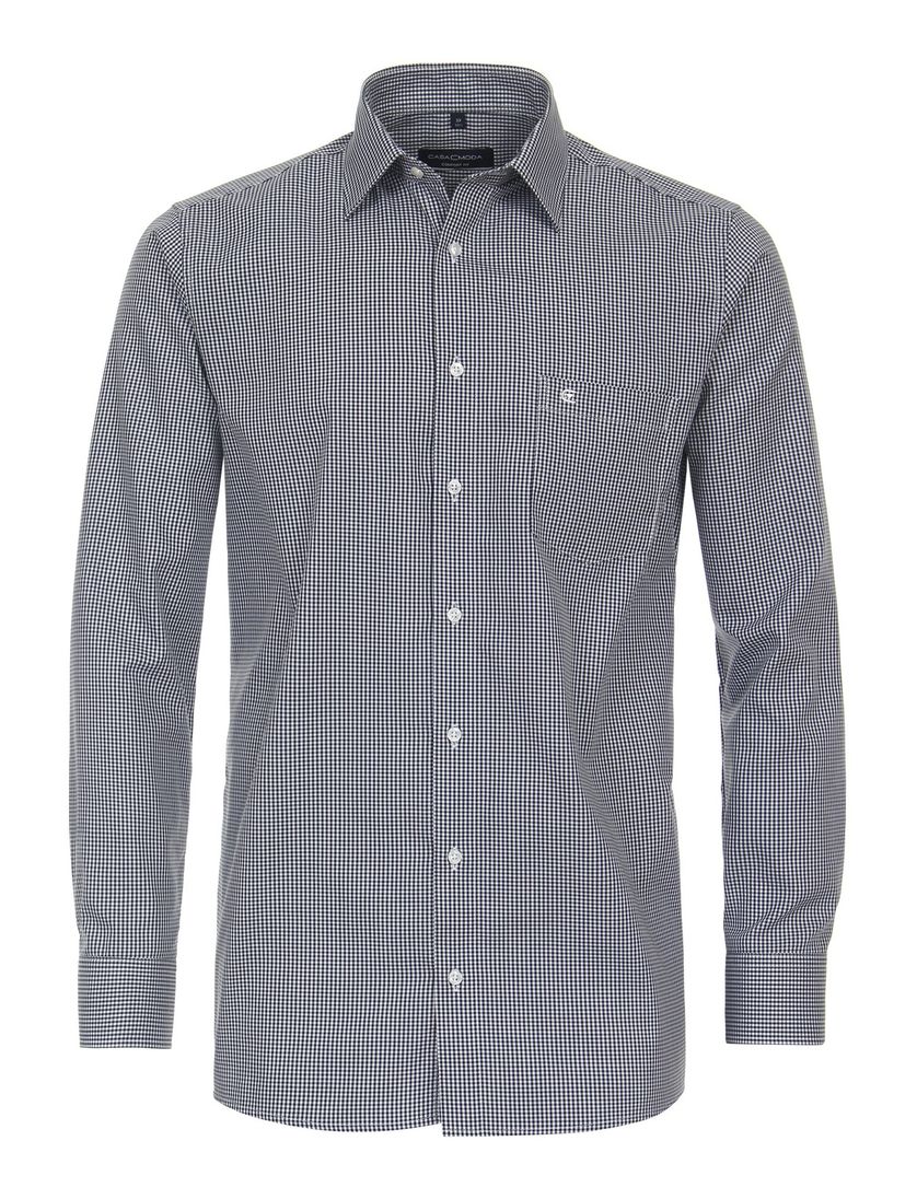 Casa Moda overhemd grijs geruit