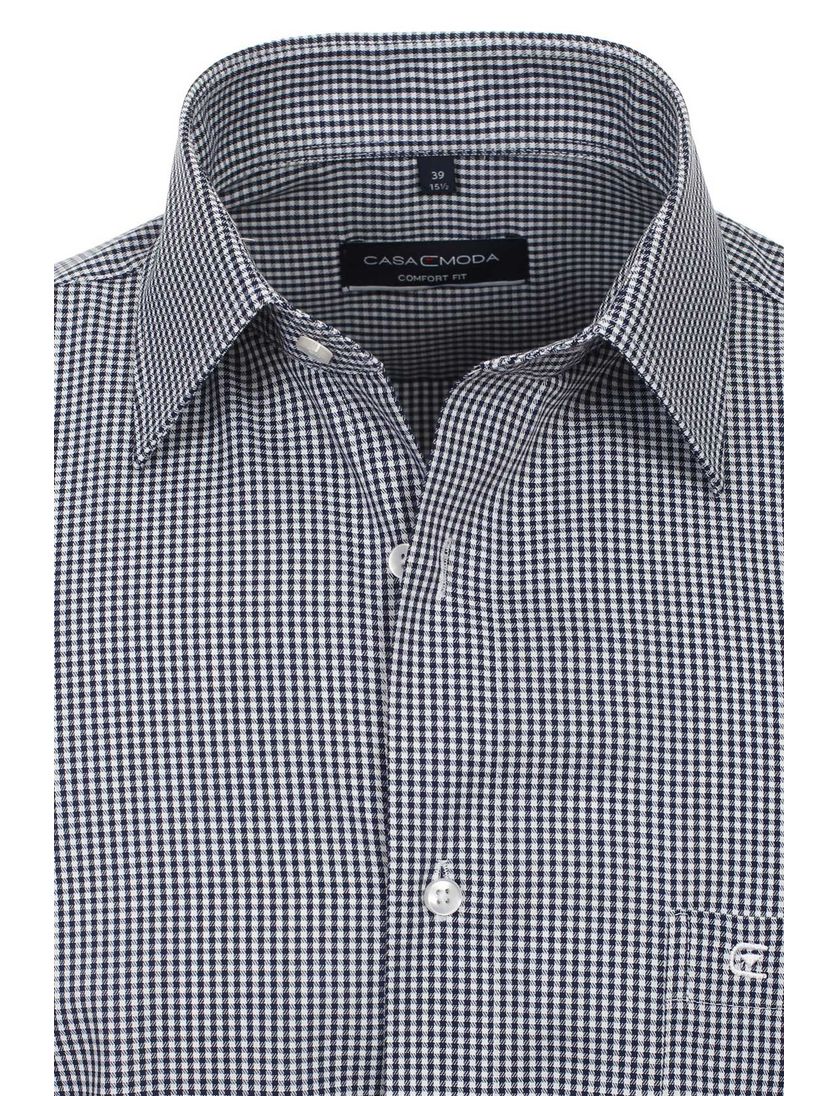 Casa Moda overhemd grijs geruit
