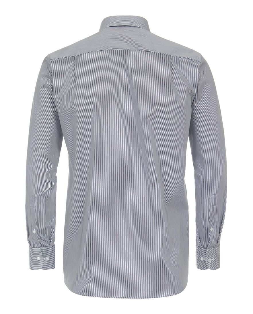 Casa Moda business overhemd normale fit wit gestreept katoen