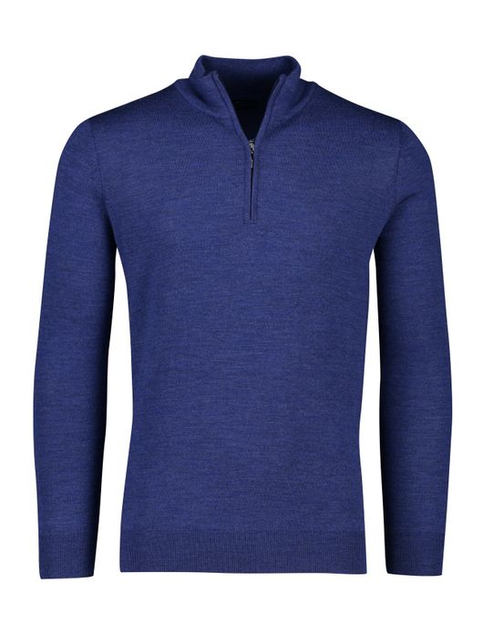 Portofino trui blauw rits