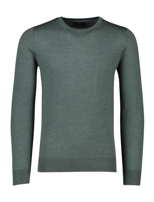 Portofino trui groen ronde hals