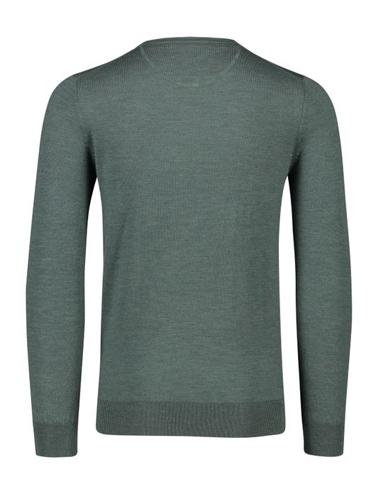 Portofino trui groen ronde hals