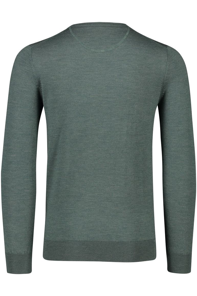 Portofino trui groen ronde hals