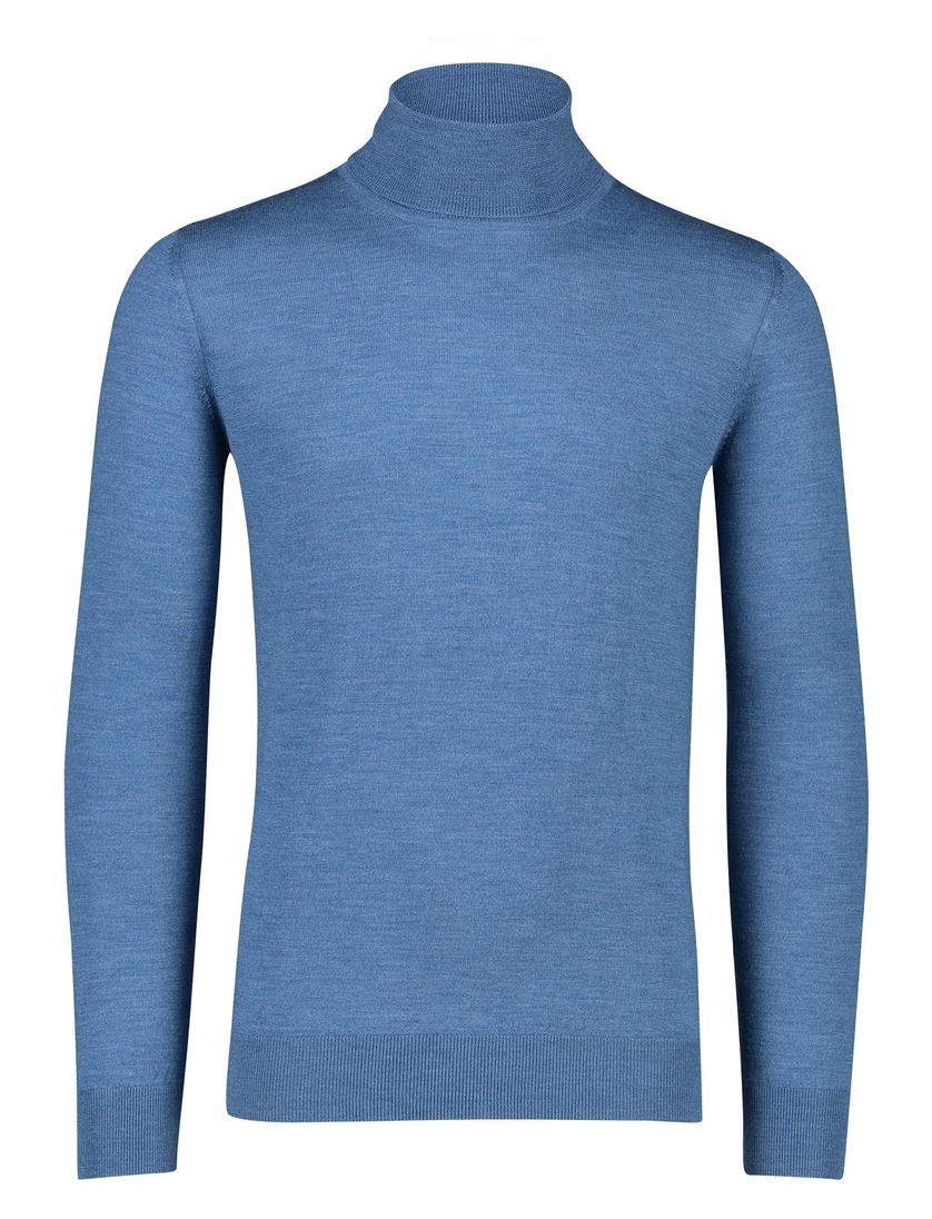 Portofino coltrui slim fit wol blauw