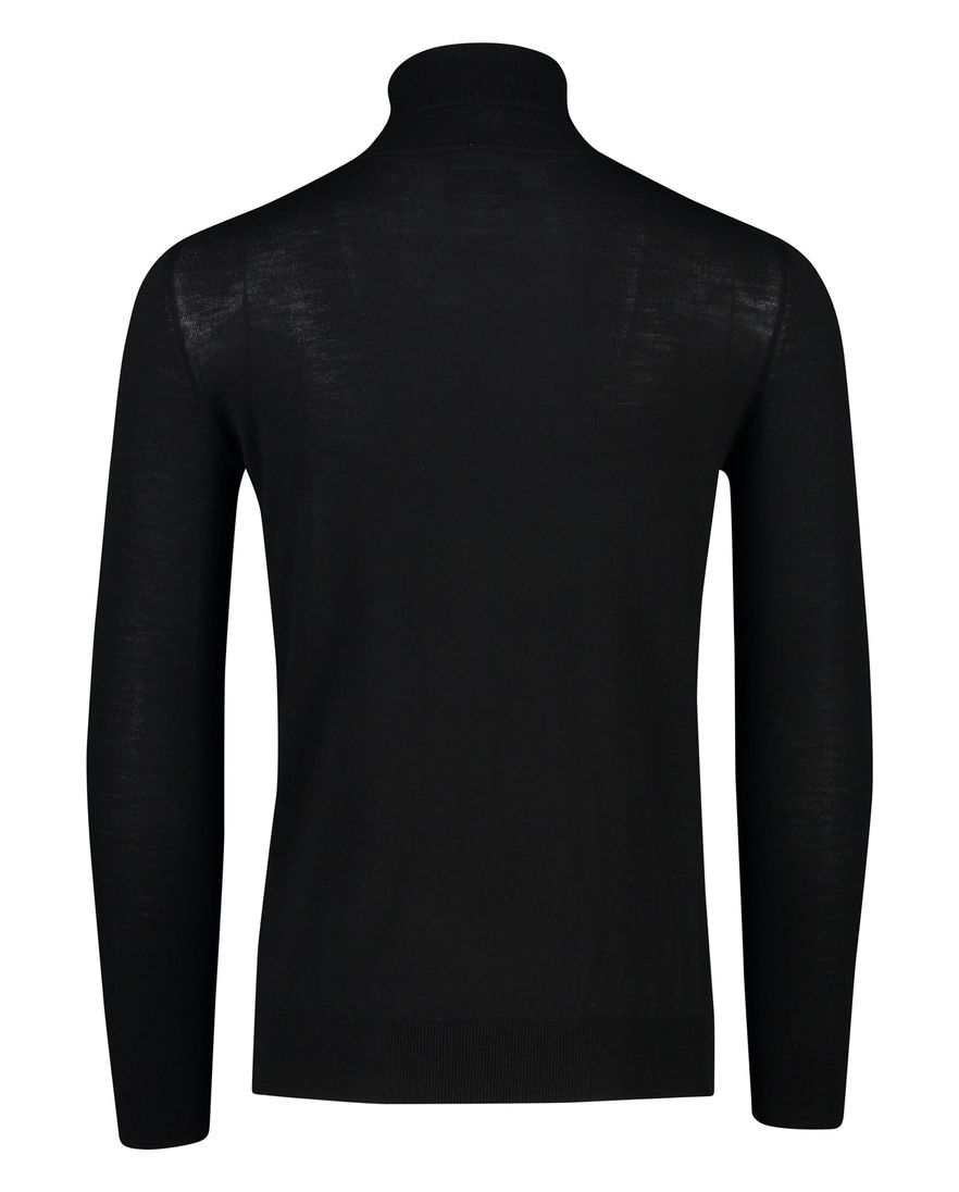 Portofino coltrui zwart wol slim fit