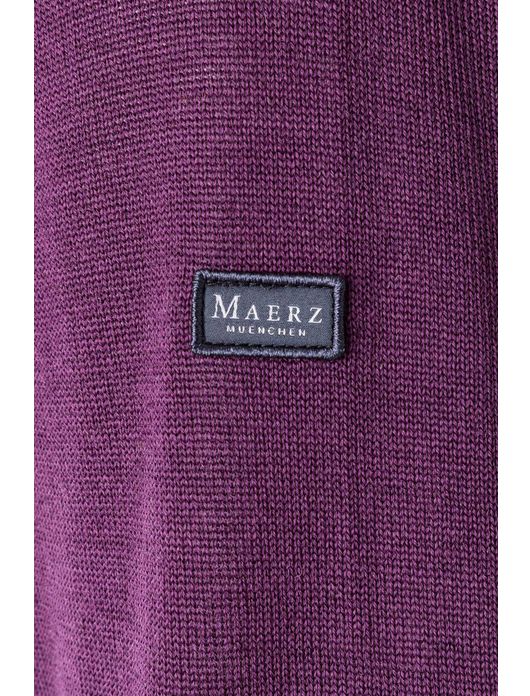 Maerz trui v-hals violet