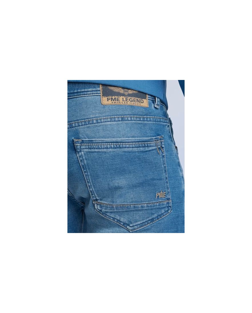 PME Legend jeans blauw Tailwheel slim fit katoen